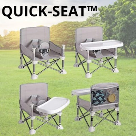 Chaise haute portative  Quick-seat™ Livraison Gratuite – Brillante Maman